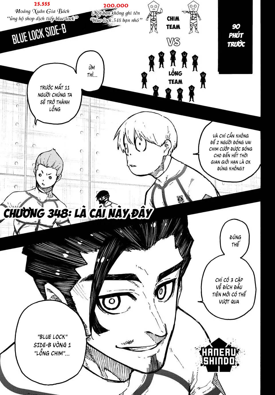 Blue Lock Chapter 348 - Trang 1