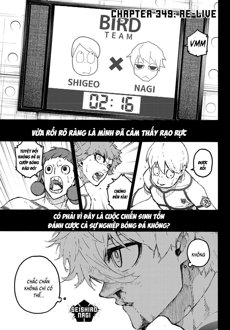 Blue Lock Chapter 349 - Trang 1