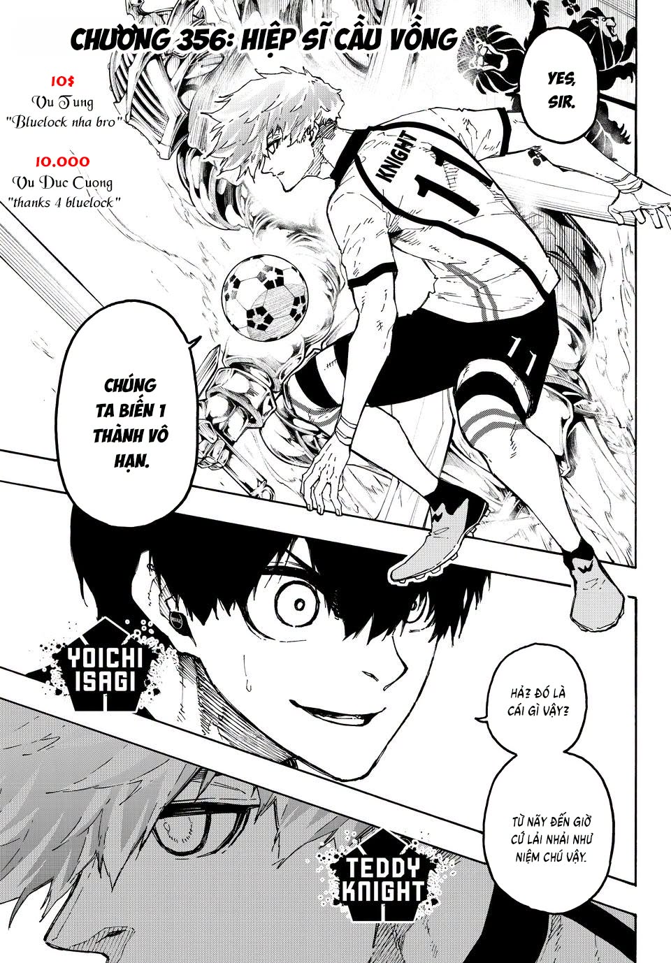 Blue Lock Chapter 356 - Trang 1