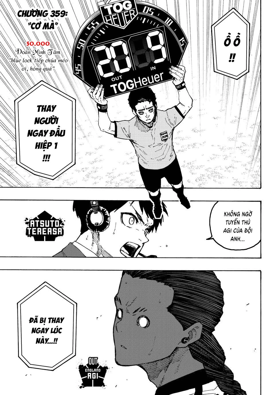 Blue Lock – Chapter 359 - Trang 1